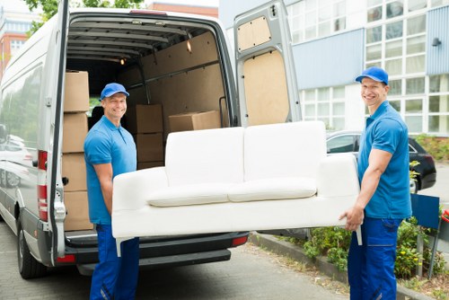 House movers planning a residential move in Edgware