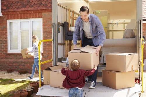 Edgware removals van used for furniture and household items