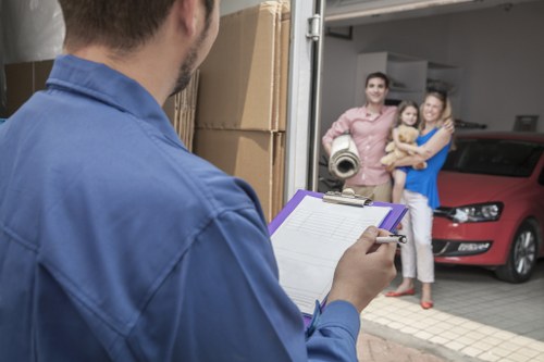 Man and van moving service in Edgware