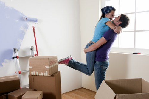 Light commercial relocation in a van