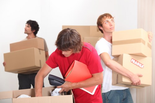 Van removal support for flats and residential properties in Edgware