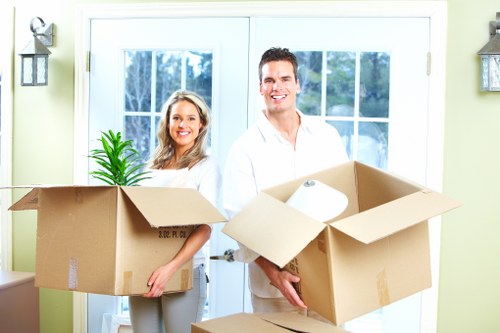 Commercial removals support for a business move in Edgware